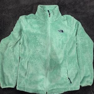 The North Face Light Green Fleece Jacket